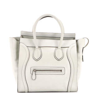 Celine Luggage Bag Grainy Leather Mini #239126C10B